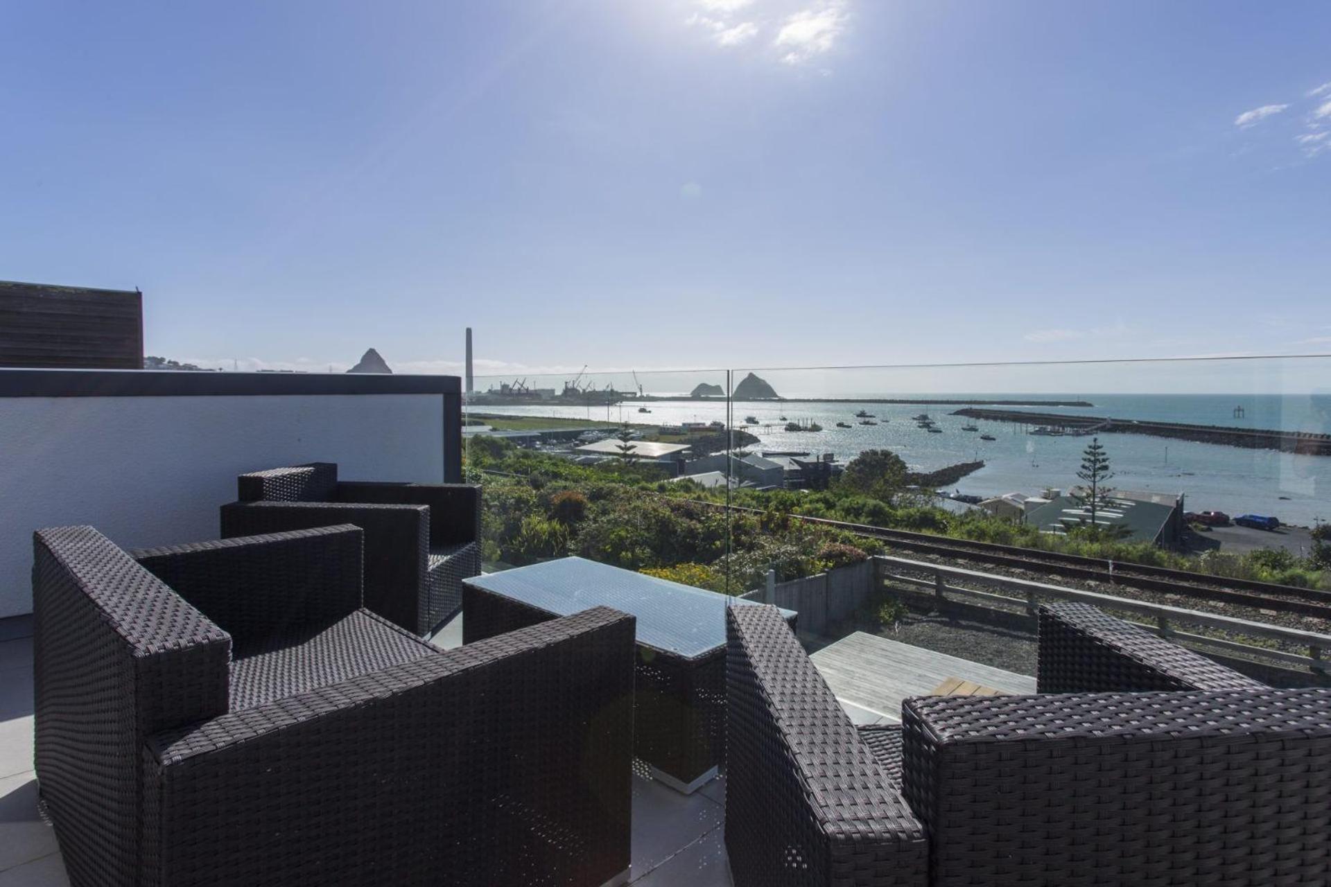 The Waterfront Escape Villa New Plymouth Eksteriør billede